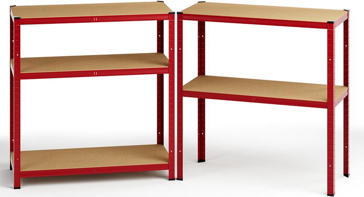 Actual product image Monzana 2x heavy duty shelf
