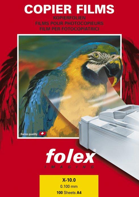 Image du produit Folex Films pour copieurs X-10.0, DIN A4, 100 my (100 x)