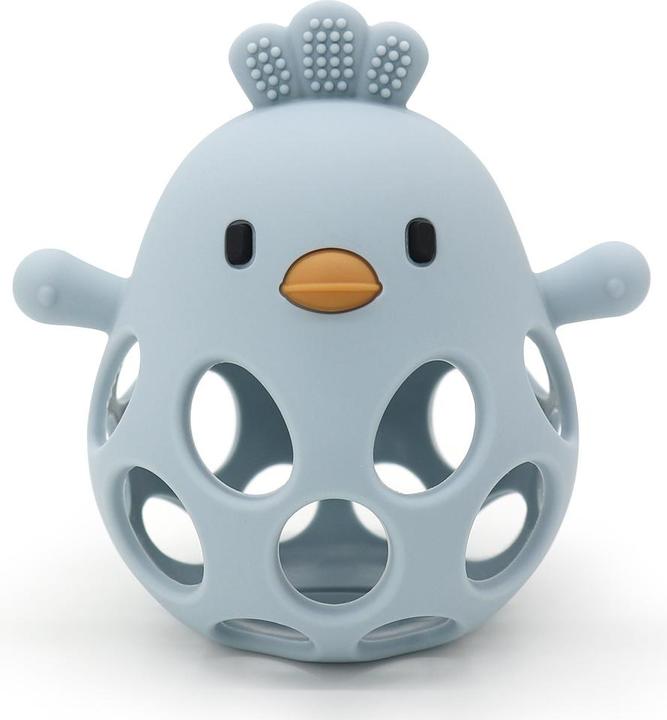 Immagine prodotto Magni Palla Teether anatroccolo in silicone LFGB, blu - (5632)