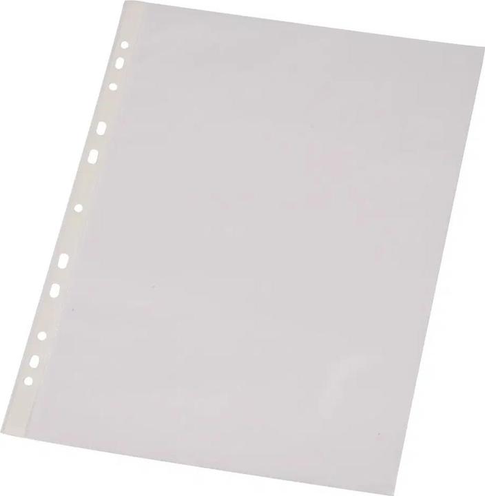 Q-Connect Zeigebuchtaschen, glatte Folie (A4, 100 x)
