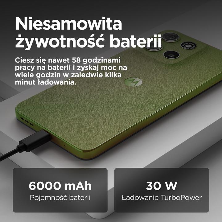 Image du produit Motorola Moto G15 Puissance (256 Go, Green, 6.72", Double SIM, 50 Mpx, 4G)