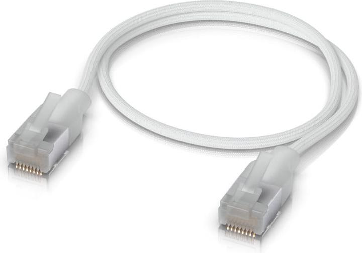 Produktbild Ubiquiti Cable UACC-Cable-Patch-EL-C6A-0.3M-W (S/FTP, CAT6a, 0.30 m)