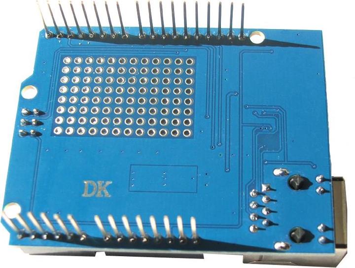 Image du produit Deek-Robot DK ENC28J60 Bouclier Ethernet SPI pour Arduino et Comp. (Bouclier)