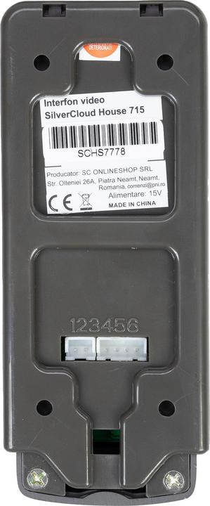 Produktbild PNI SilverCloud House 715 Video-Gegensprechanlage, 7-Zoll-LCD-Bildschirm, Aussenkamera, Nachtsicht