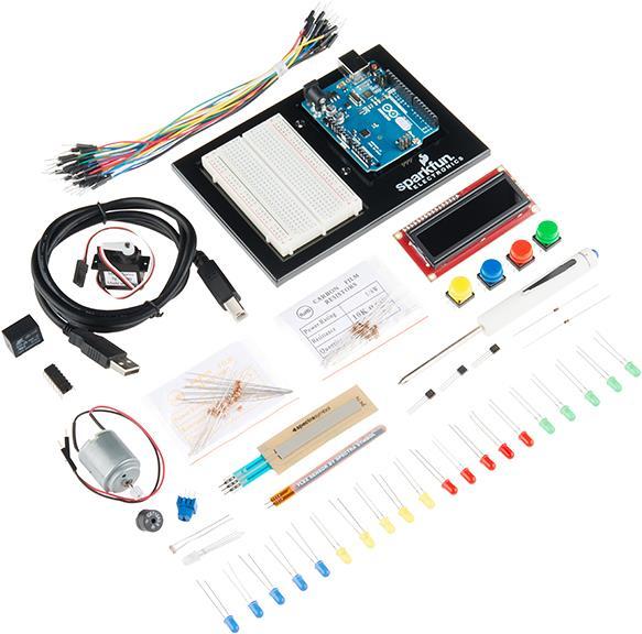 Actual product image SparkFun Inventor's Kit (incl. Arduino Uno) V3.2