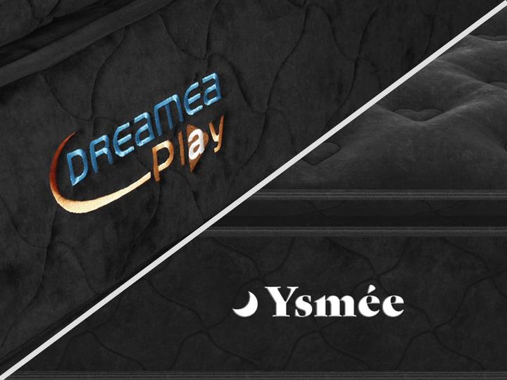 Actual product image Dreamea Black Dream (180 x 200 cm, Spring core)