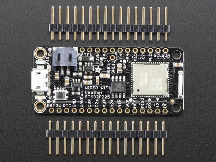 Actual product image Adafruit WICED WiFi Feather STM32F205 Broadcom WiFi