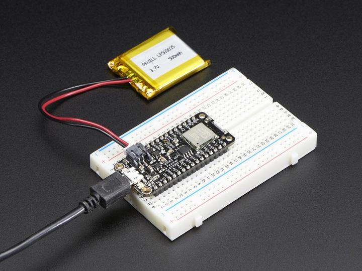 Actual product image Adafruit WICED WiFi Feather STM32F205 Broadcom WiFi