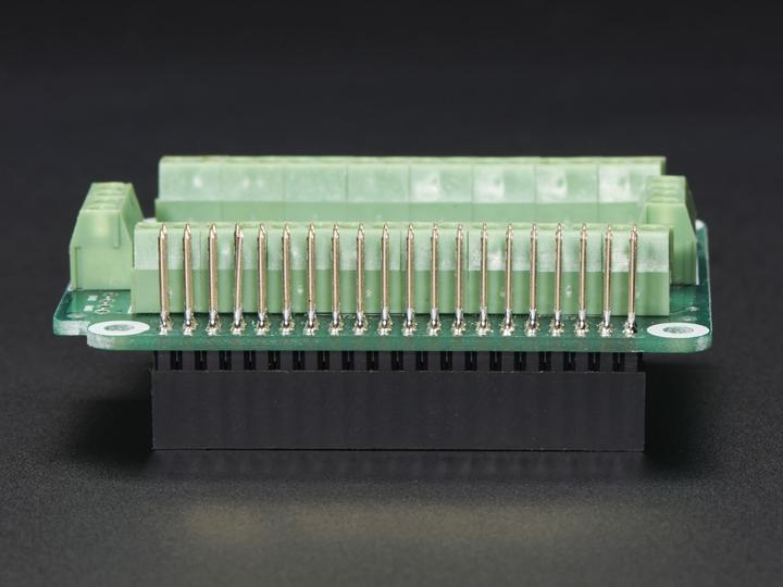 Image du produit Adafruit Pi-EzConnect Terminal Block Breakout HAT (HAS)