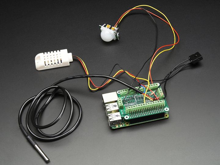 Image du produit Adafruit Pi-EzConnect Terminal Block Breakout HAT (HAS)