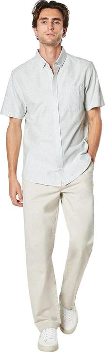 Actual product image Universal Textiles Mens Slub Poplin Short-Sleeved Shirt (XL)