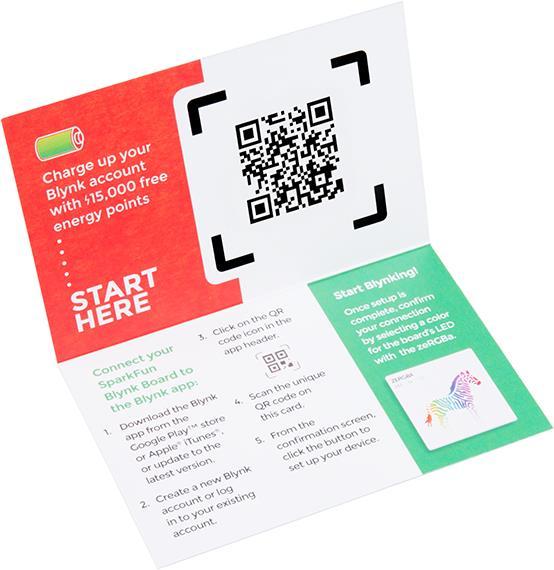 Actual product image SparkFun Blynk Board ESP8266