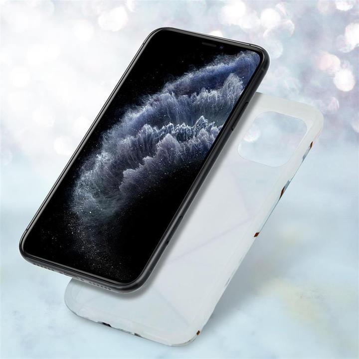 Actual product image Cadorabo IMD TPU Colorful Marble Cover (Apple iPhone 11 Pro Max)