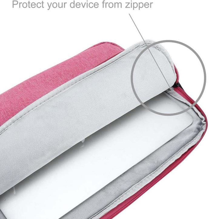 Actual product image Cadorabo Fabric Laptop Bag 14 Inch (Universal)