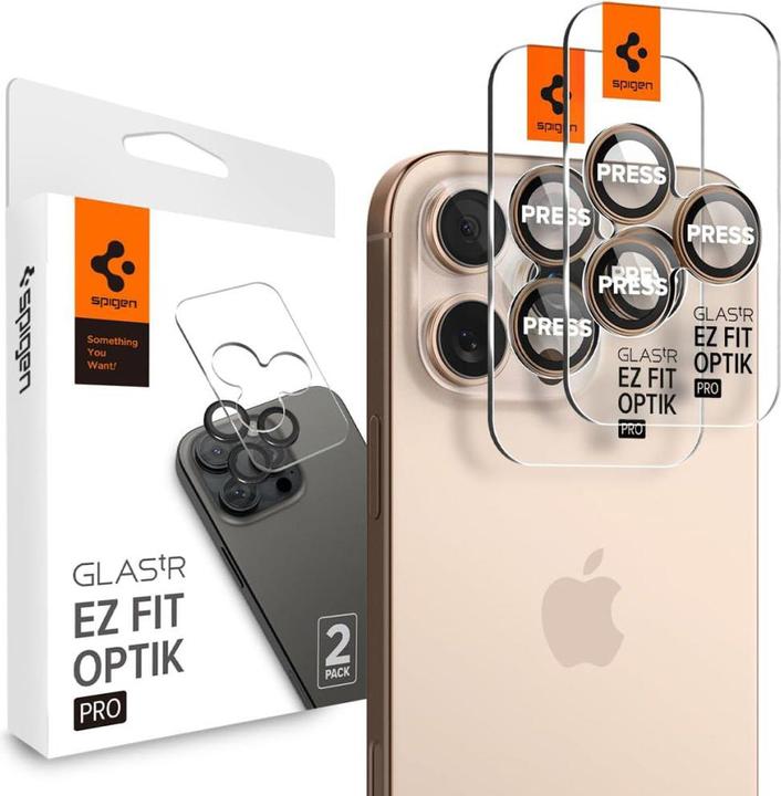 Produktbild Spigen None (2 Stück, Apple iPhone 16 Pro Max, Apple iPhone 16 Pro)