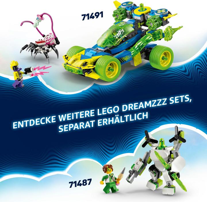 Image du produit LEGO Mateo mit dem Z-Blob Action-Rennwagen (71491, LEGO Dreamzzz)