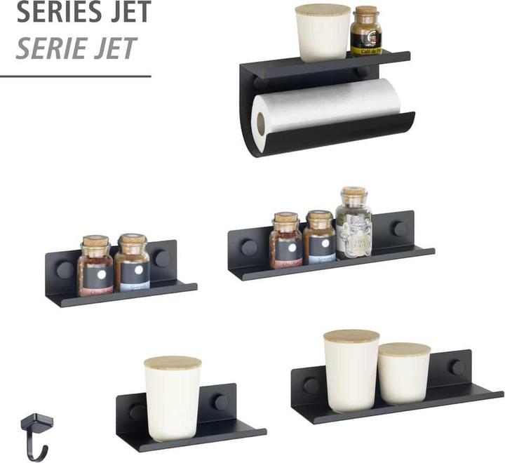 Productafbeelding Wenko Rollenhalter Mod. Jet aus pulverbeschichtetem Metall