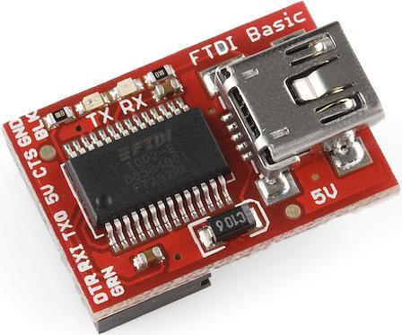 Actual product image SparkFun FTDI Basic Breakout 5V (Dock)