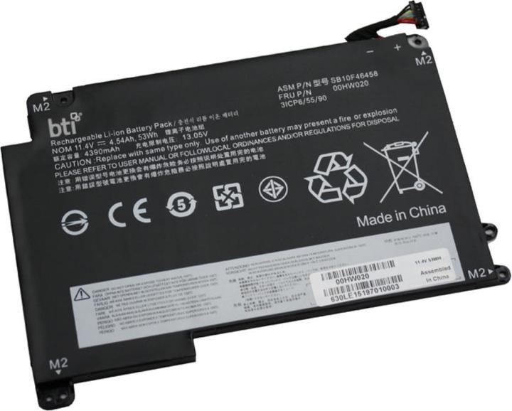 Actual product image Origin Storage Bti 3c Battery Tp P40 Yoga (4 Cells, 4650 mAh)