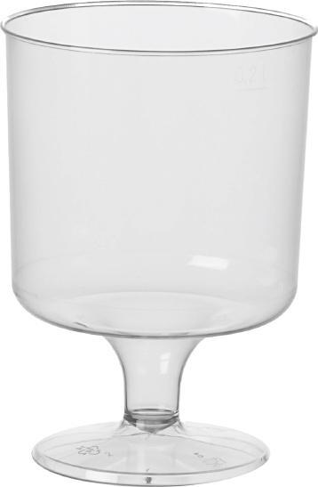 Starpak Bicchieri a stelo per vino rosso (10 x)