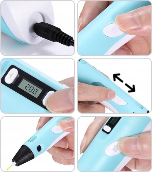 Produktbild Extralink Smart Life Dlugopis 3d Pen Fioletowy