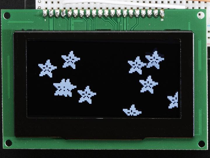 Produktbild Adafruit Monochrome 2.7" 128x64 OLED Graphic Display Module (Display)