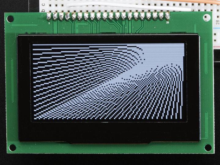 Produktbild Adafruit Monochrome 2.7" 128x64 OLED Graphic Display Module (Display)