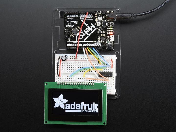 Produktbild Adafruit Monochrome 2.7" 128x64 OLED Graphic Display Module (Display)