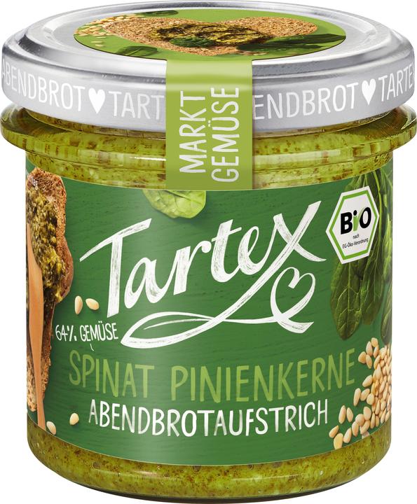 Produktbild Tartex Mg Spinat Pinienkerne (135 g)