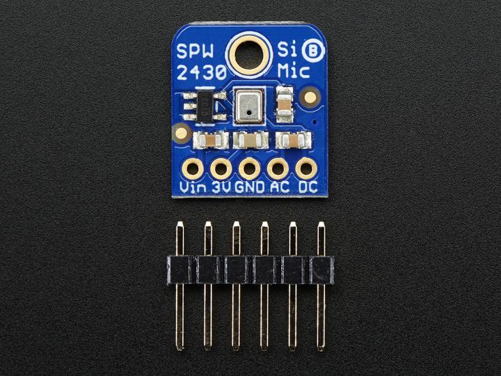 Actual product image Adafruit Silicon MEMS Microphone Breakout SPW2430 (Various)