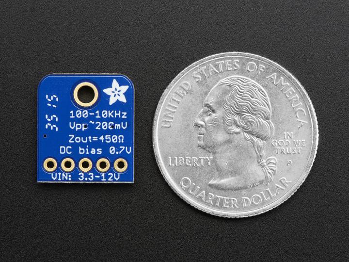 Actual product image Adafruit Silicon MEMS Microphone Breakout SPW2430 (Various)