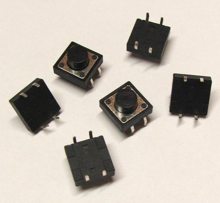 Actual product image Play-Zone Circuit board switch 12 x 12 X 7 mm