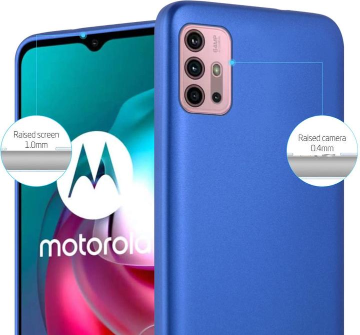 Image du produit Cadorabo TPU Matt Metallic Cover (Motorola Moto G10, Motorola Moto G30)