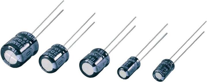 Image du produit JWCO Alu-Elko radial 4.7uFF 50 VDC 105