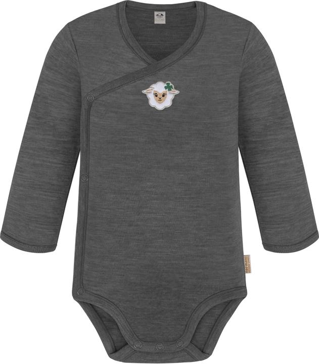 Immagine prodotto Normani Body avvolgente baby merino a maniche lunghe "Kaitaia" e pantaloni baby merino "Silverdale" - 9625 (86)