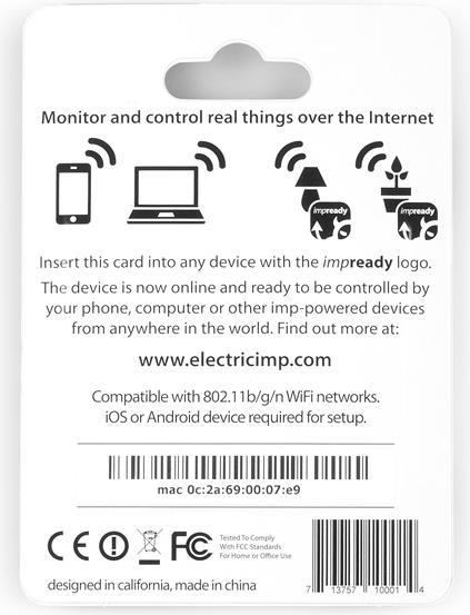 Actual product image Electric Imp The (Developer Edition)