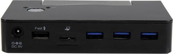 Produktbild StarTech 3PT USB 3.0 HUB PLUS CHARGE PT (USB-C, 3 Ports)