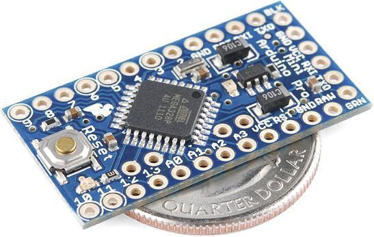 Produktbild SparkFun Arduino Pro Mini 328 3.3V/8Mhz (Steuerung)