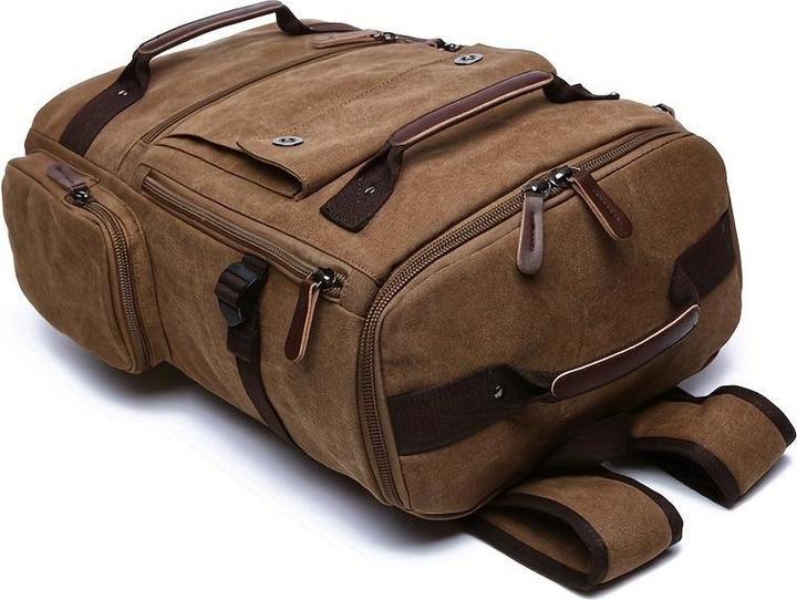 Image du produit Only-Bags.Store Mode durable sac à dos toile multifonctions, sac de randonnée