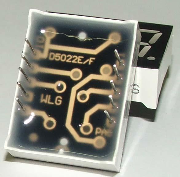 Immagine prodotto OEM Display a 7 segmenti Red Com. Anodo 2 caratteri 12.7mm (Kit elettronica)