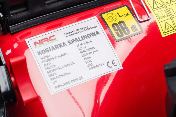 Actual product image NAC LP46-450E-H (Petrol)