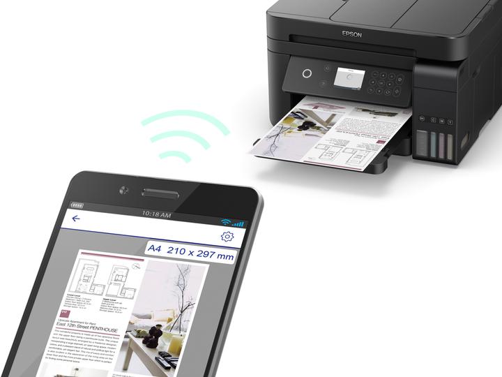 Actual product image Epson ET-3750 EcoTank (Ink tank, Colour)