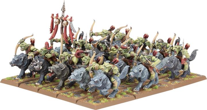 Image du produit Games Workshop Warhammer ToW - Orc & Gobelin : Gobelins Chevaucheurs de Loups (Matières plastiques)