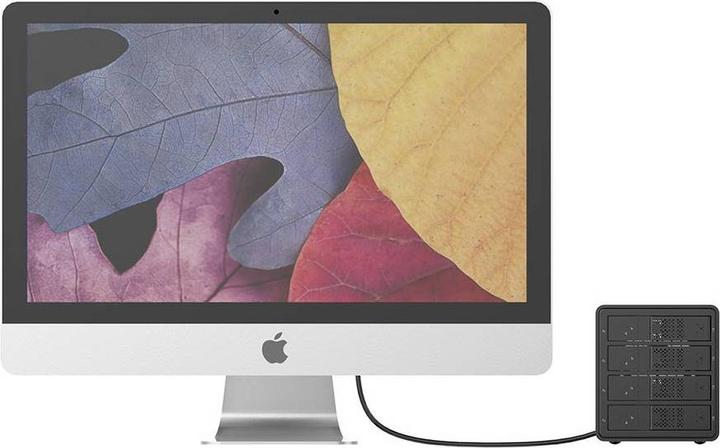 Image du produit Renkforce RF-6647598 8.9 cm (3.5 Zoll) Festplattengehäuse 4 Bay 3.5 Zoll USB-A ( (3.5")
