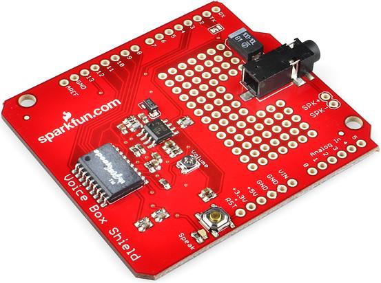 Actual product image SparkFun VoiceBox Shield (Shield)