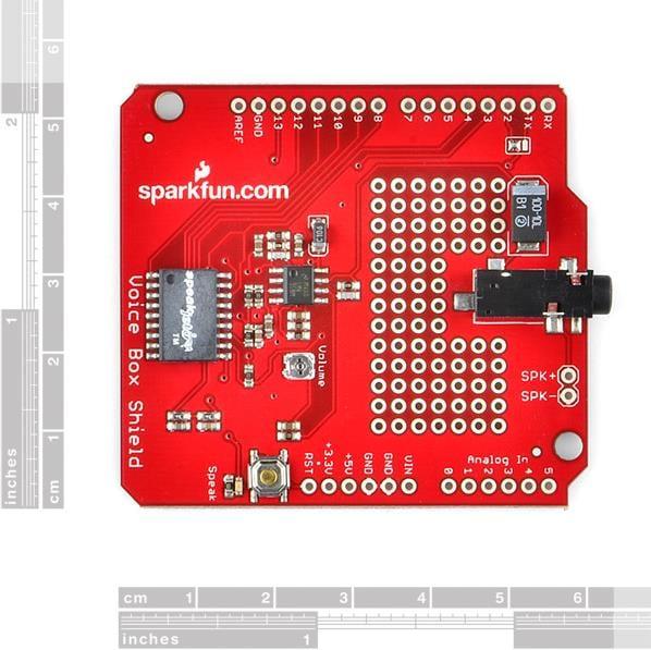 Actual product image SparkFun VoiceBox Shield (Shield)