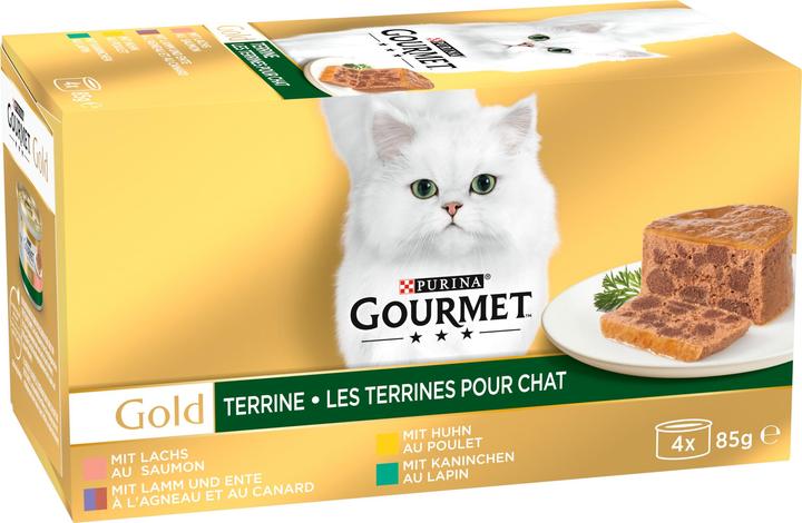 Actual product image Gourmet Terrine (Adult, 4 pcs., 340 g)