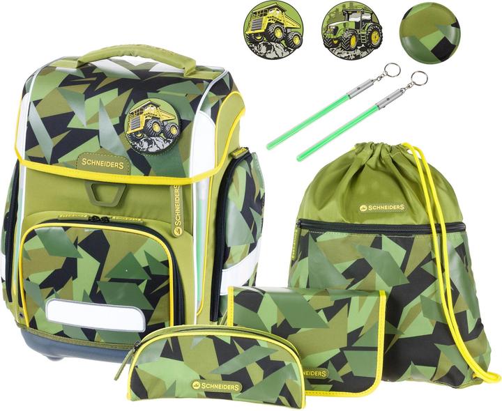 Schneiders Schulthek-Set Construction 6-teilig (21 l)