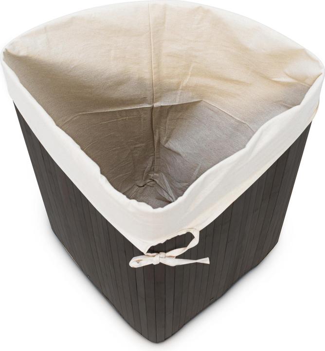 Immagine prodotto Relaxdays Cesto portabiancheria angolare (60 l)