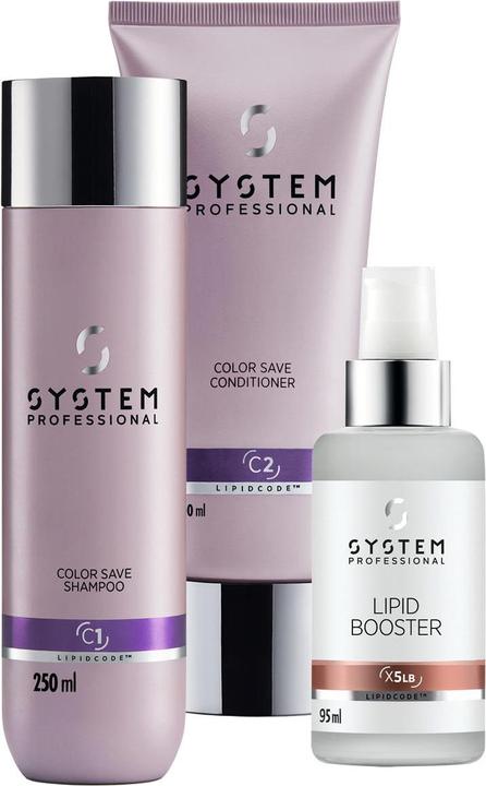Actual product image System Professional Care Boost Set Glossy Cognac (Hair care set)